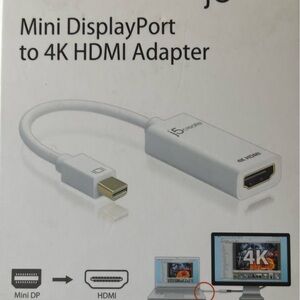 i5 Mini DisplayPort to 4K HDMI Adapter